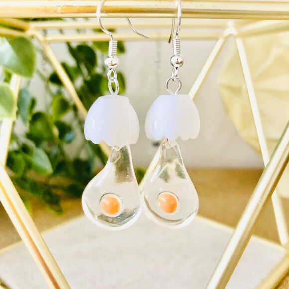 Egg earrings - Picture 4 of 4